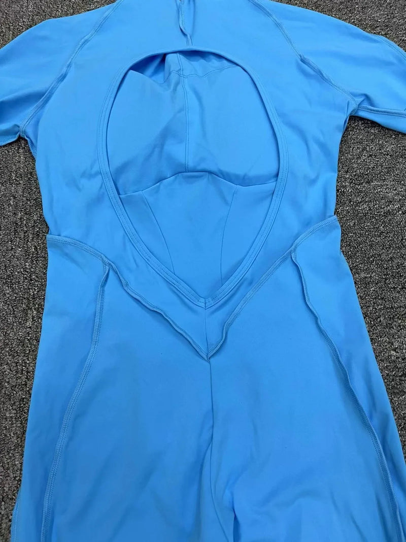 Seamless Sculpt Short Sleeve Jumpsuit