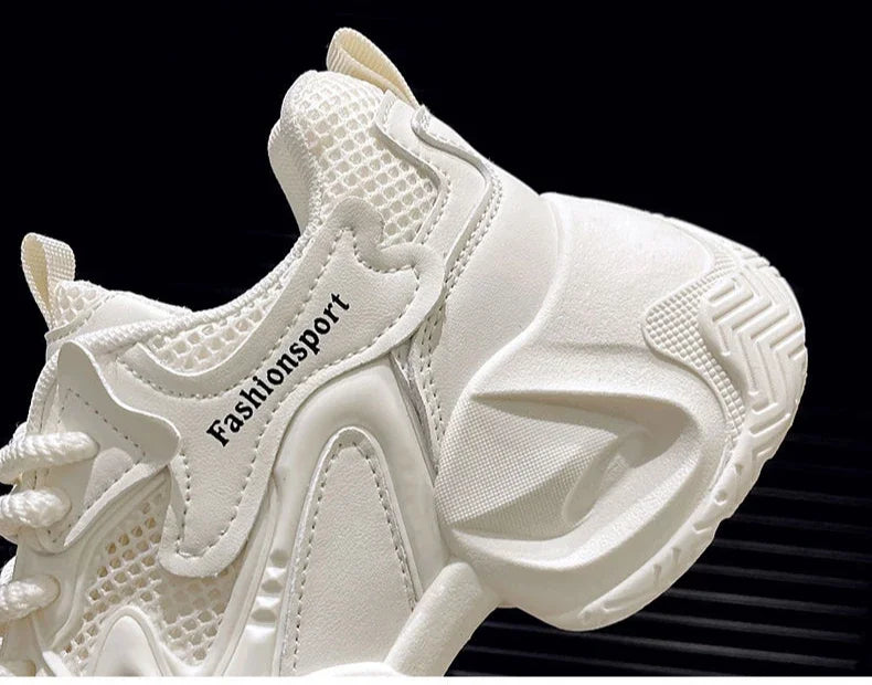 Chunky Wave Sole Sneakers