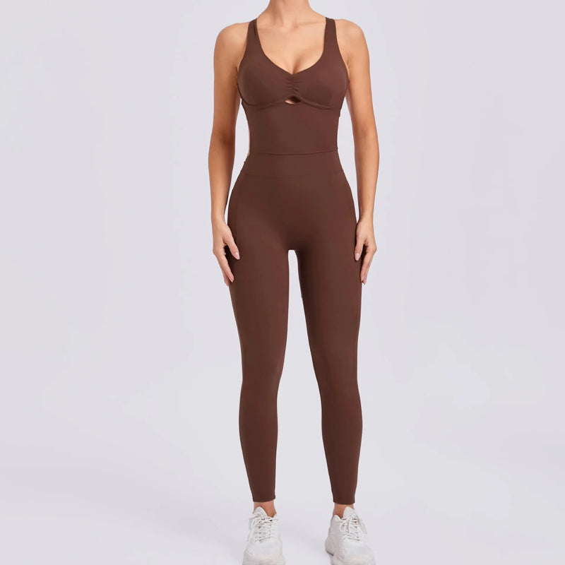 One-Piece Workout Jumpsuit