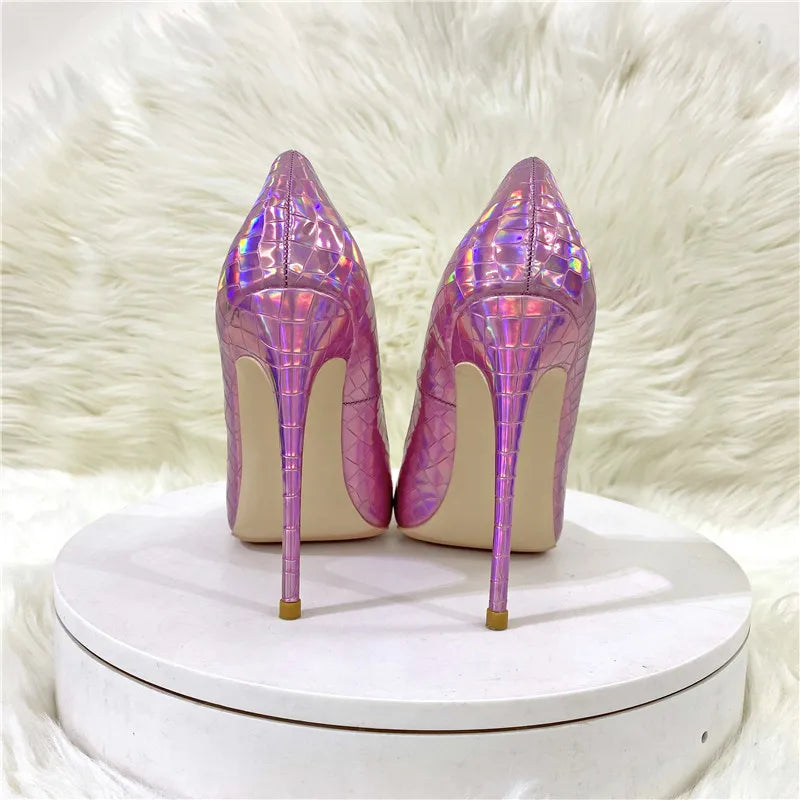 Holographic Stiletto Pumps