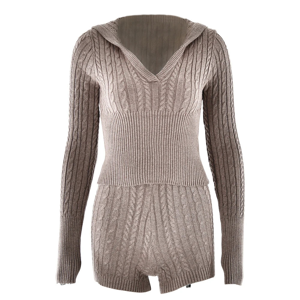 Cozy Knit Lounge Set