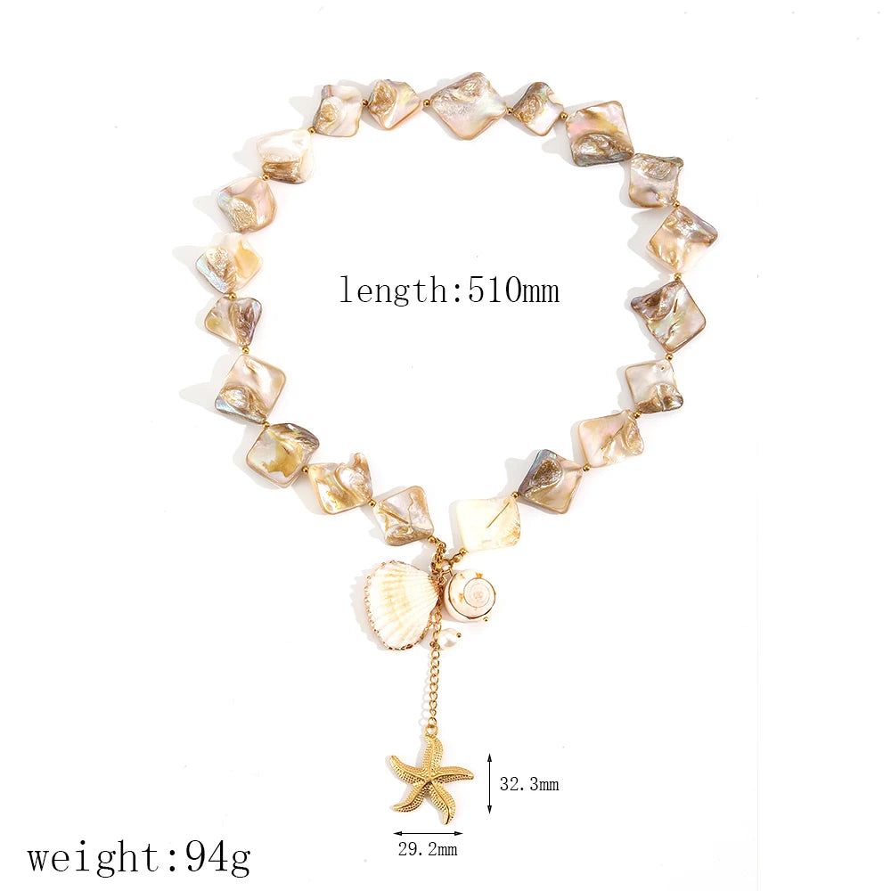 Ocean Breeze Shell Jewelry Set