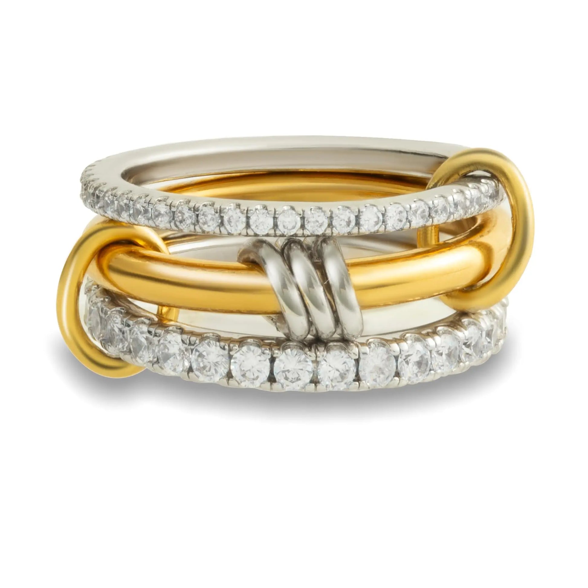 Radiant Harmony Gold Ring