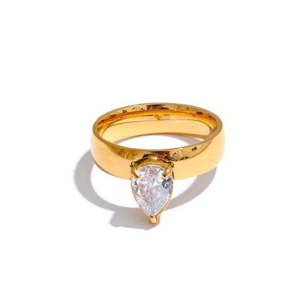 Golden Tear Ring