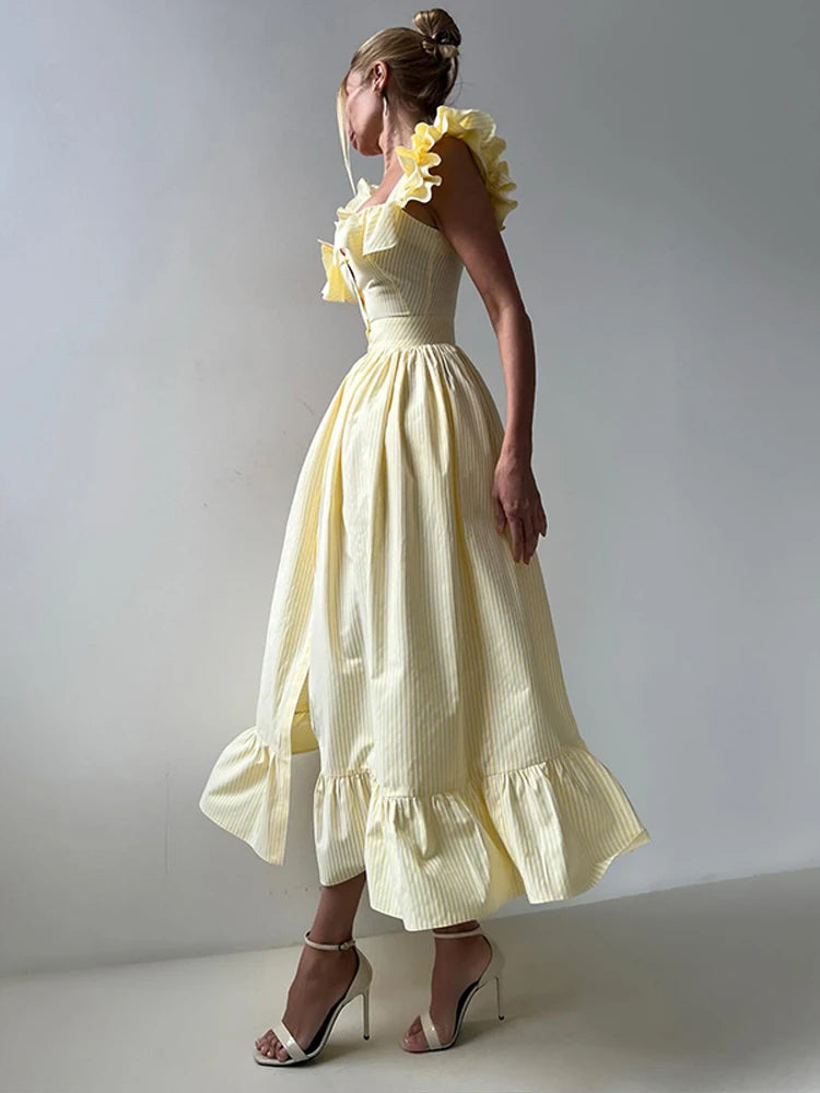 Ruffle Romance Maxi Dress