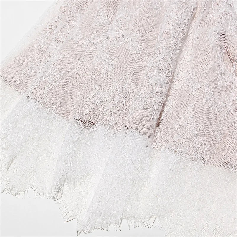 Long Sleeve Lace Maxi Dress