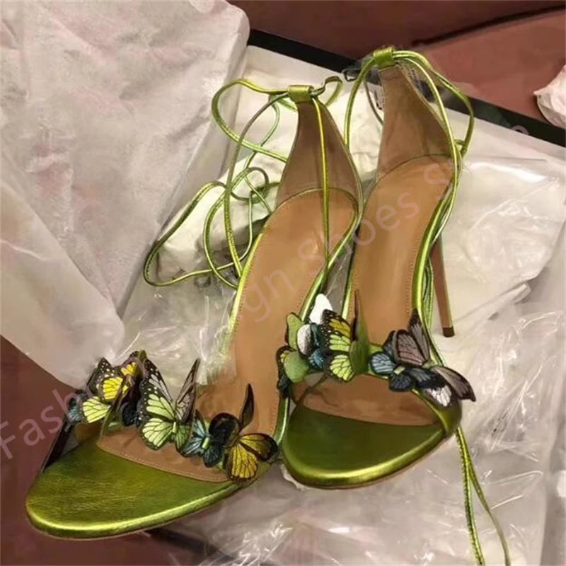 Enchanted Butterfly Stiletto Heels
