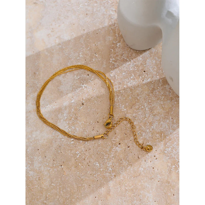 Mink Layered Bracelet