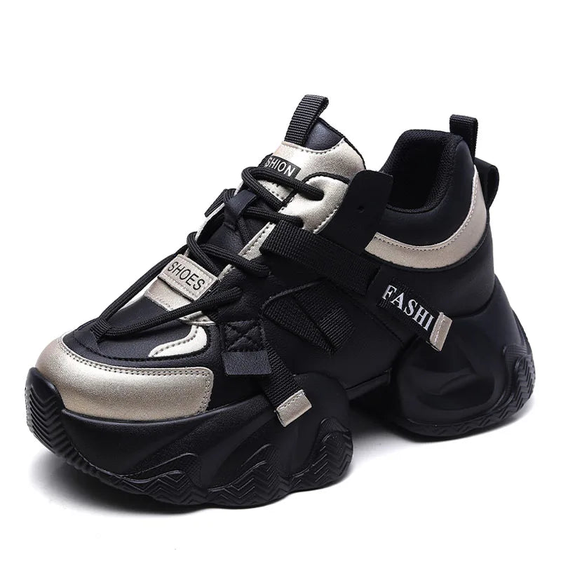 Chunky Contrast Street Sneakers