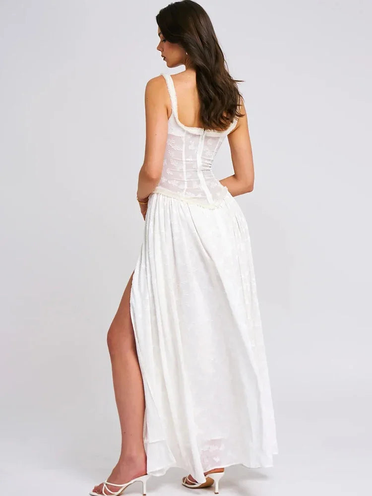 Isla Breeze Corset Gown