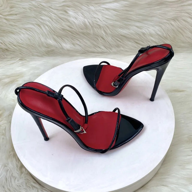 Strappy Stiletto Sandals
