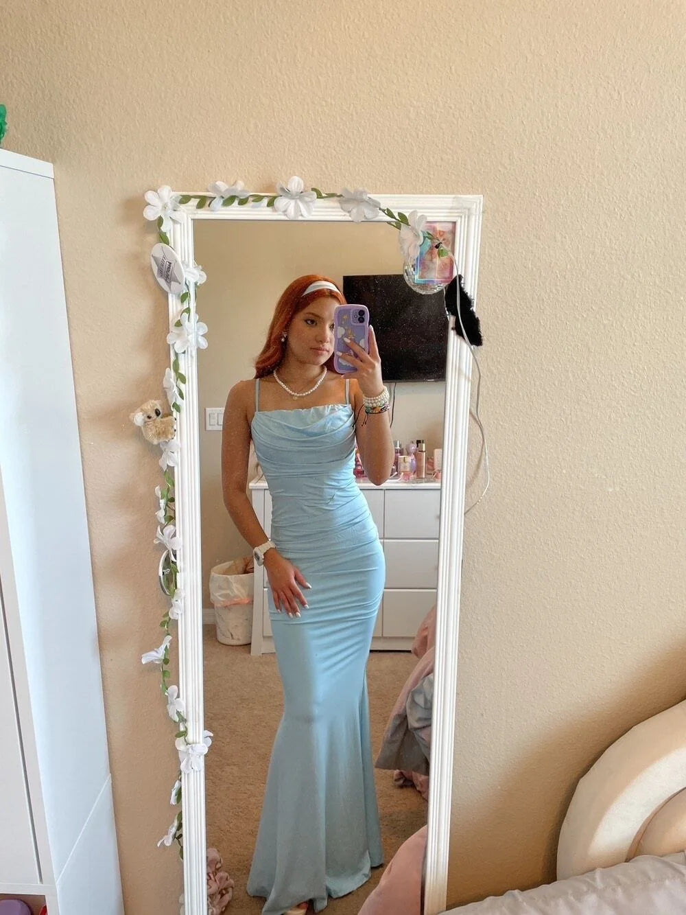 Elegant Fitted Spaghetti Strap Maxi Dress