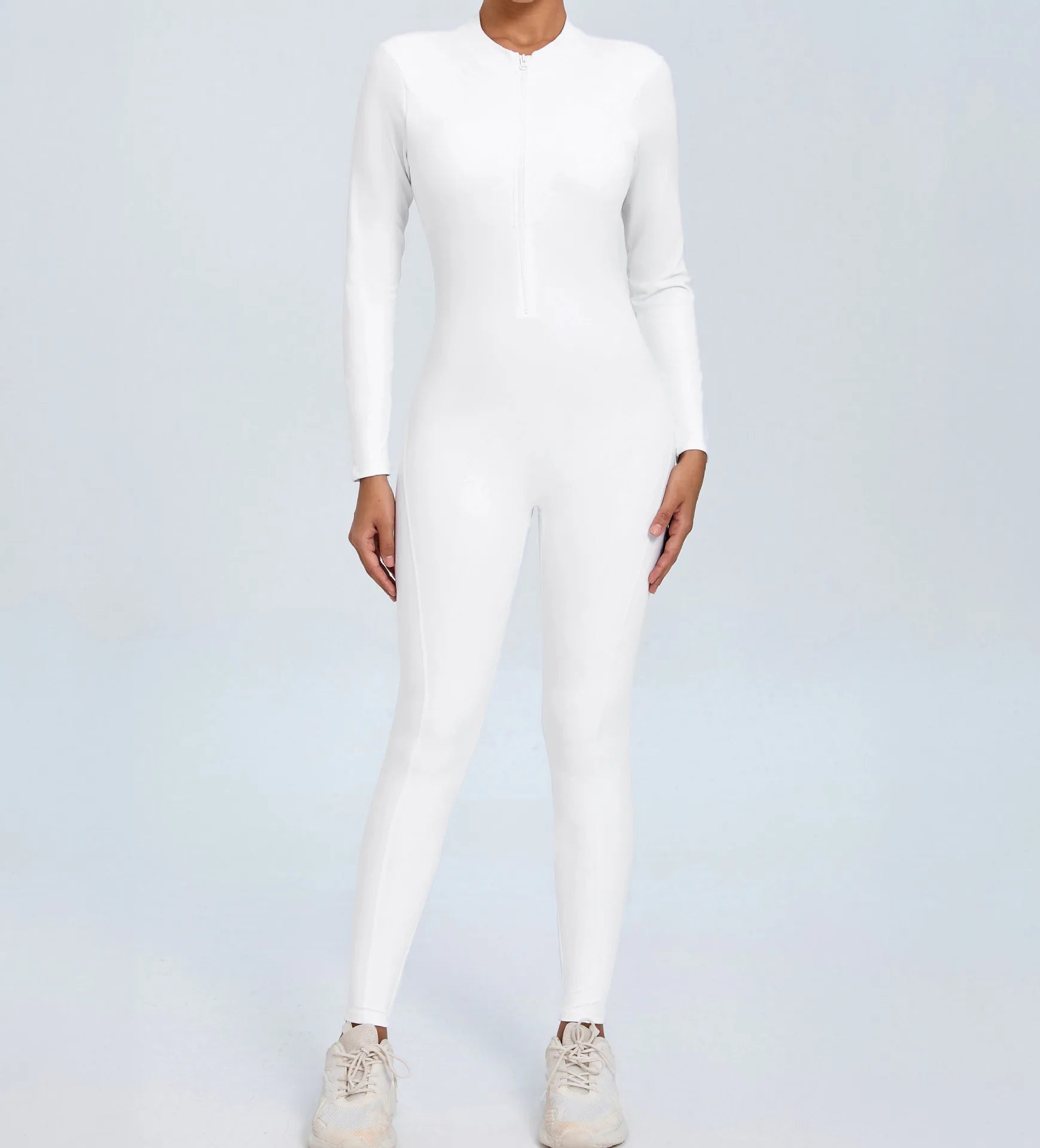 Backless SculptFit Long Sleeve Jumpsuit