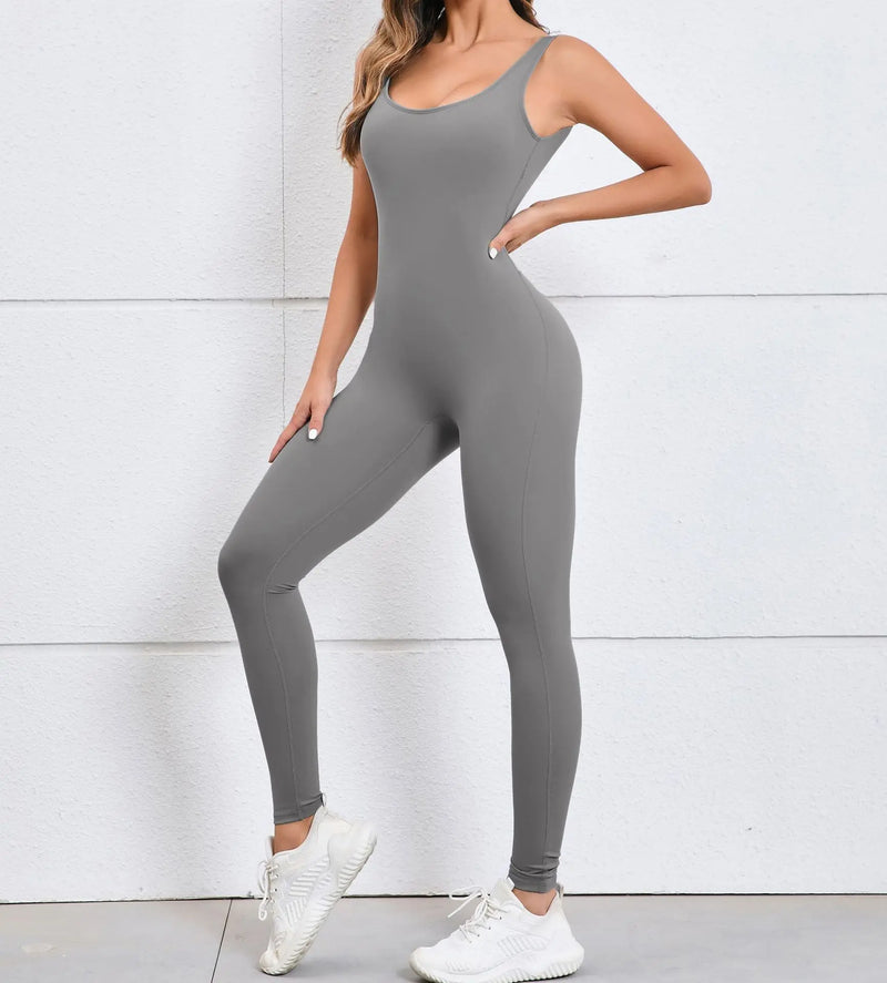 Women’s Backless Fitness Romper