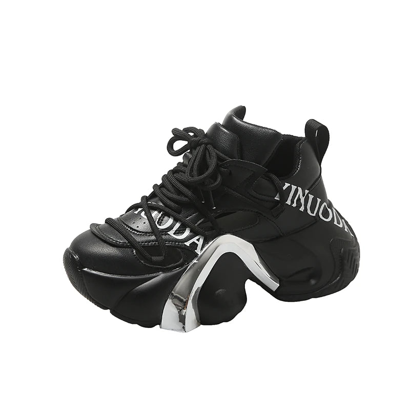 Metallic Arch Platform Sneakers