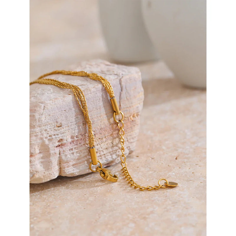 Mink Layered Bracelet