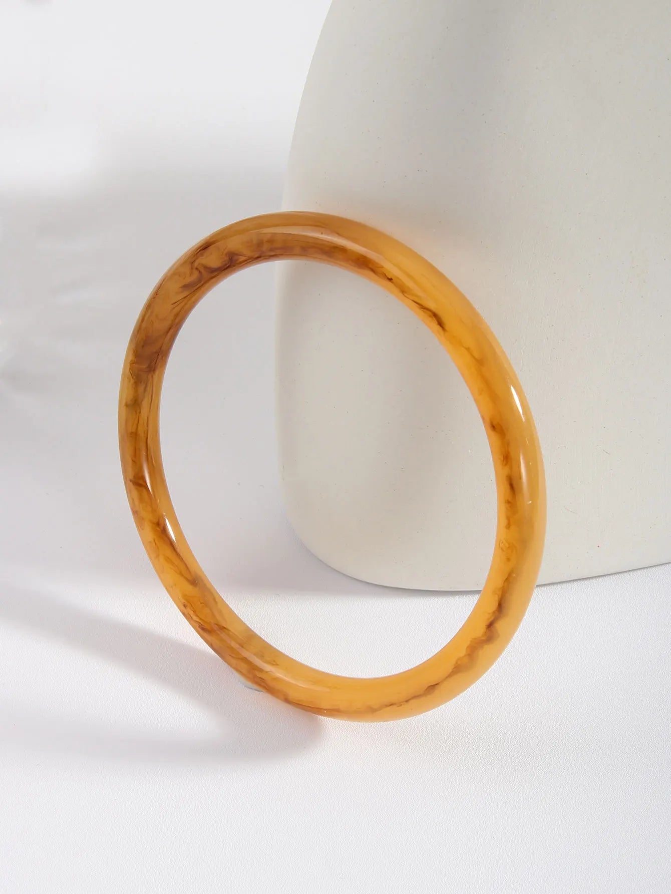 Resin Bangle Bracelet Set