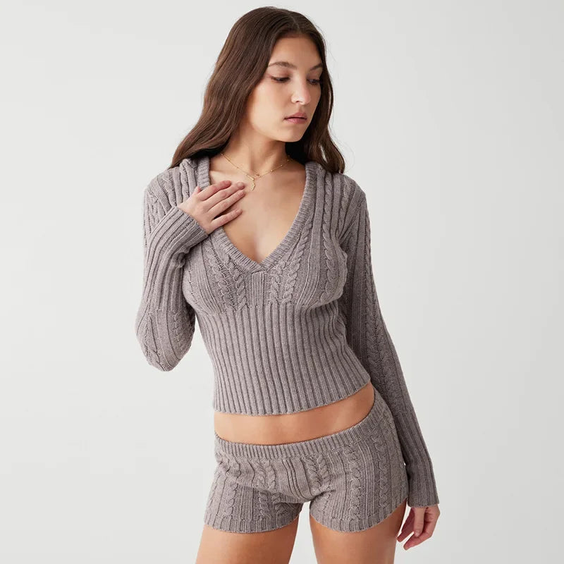 Cozy Knit Lounge Set