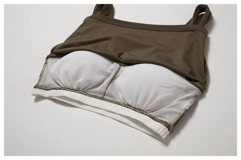 Long Sleeve Crop Top & Flare Pants Set