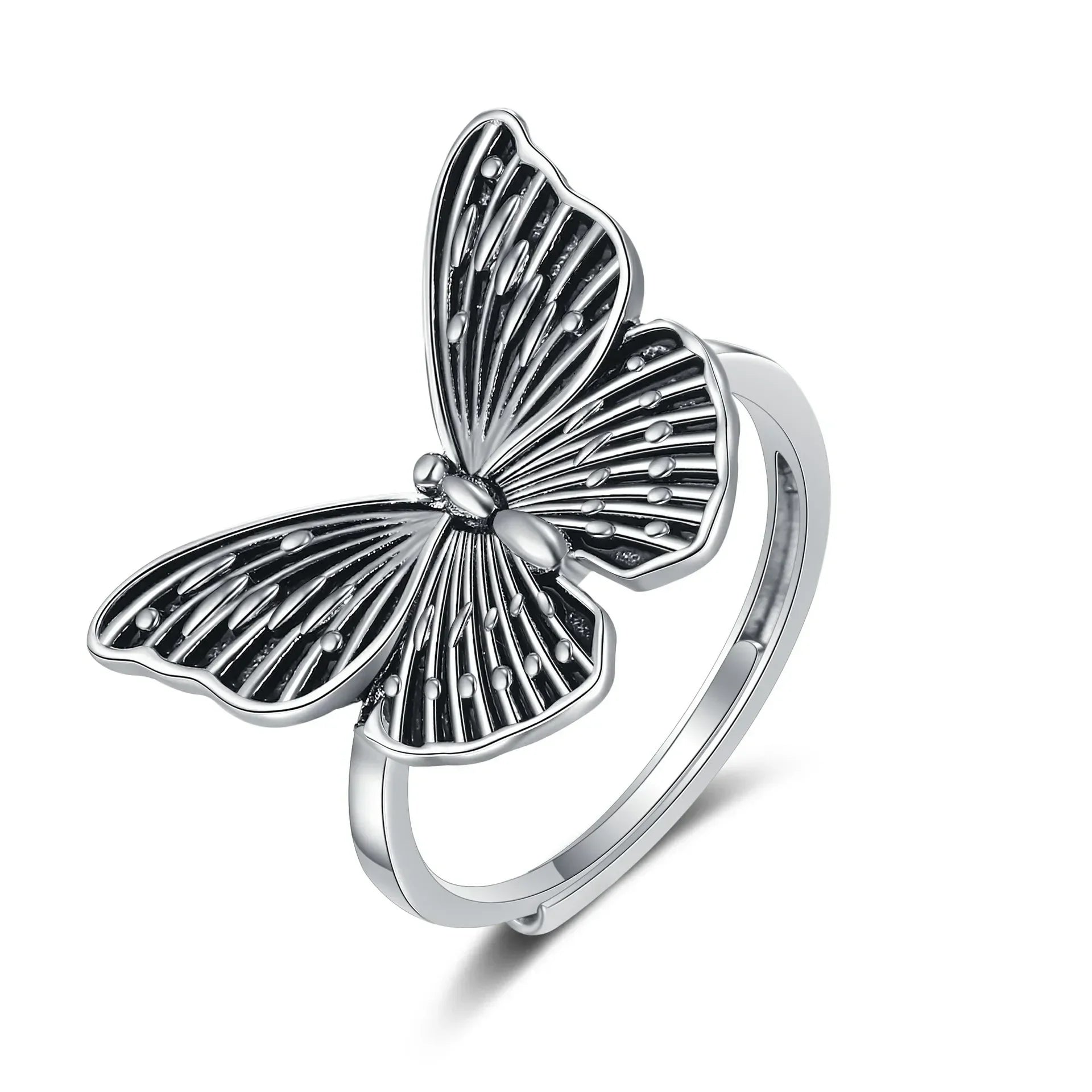 Vintage Butterfly Statement Ring