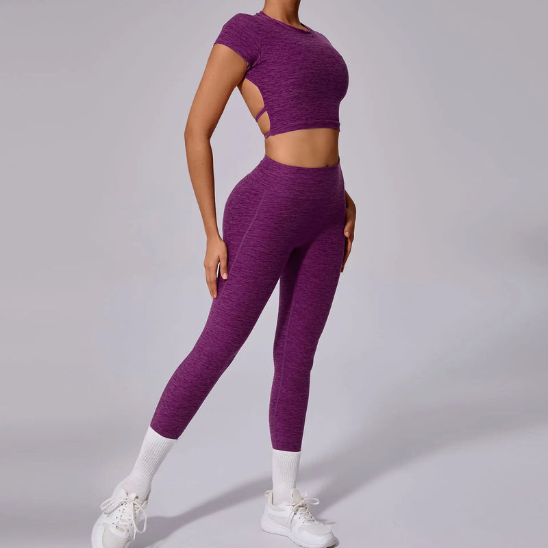Seamless High-Waist Training Leggings