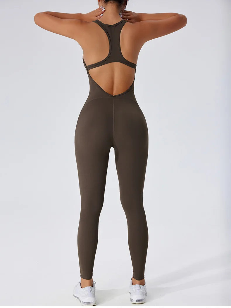 Sleek Contour Jumpsuit