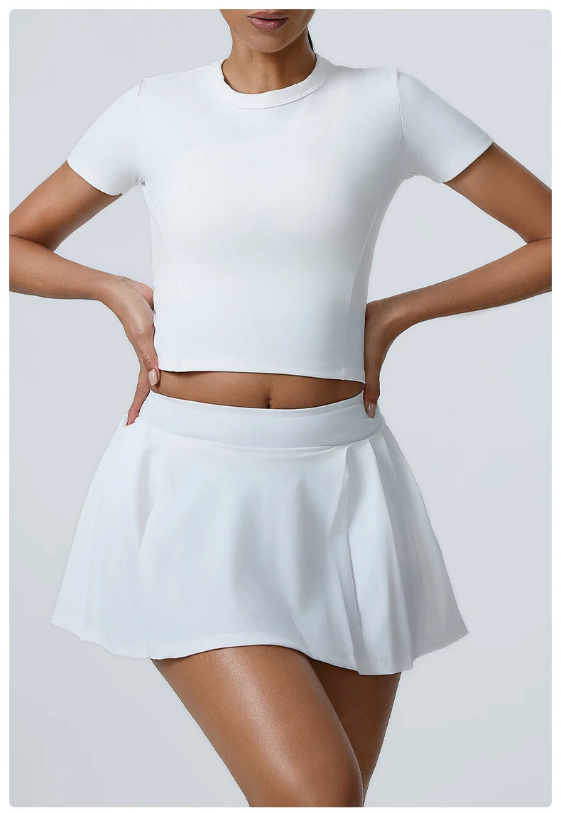 High-Waist Active Skirt