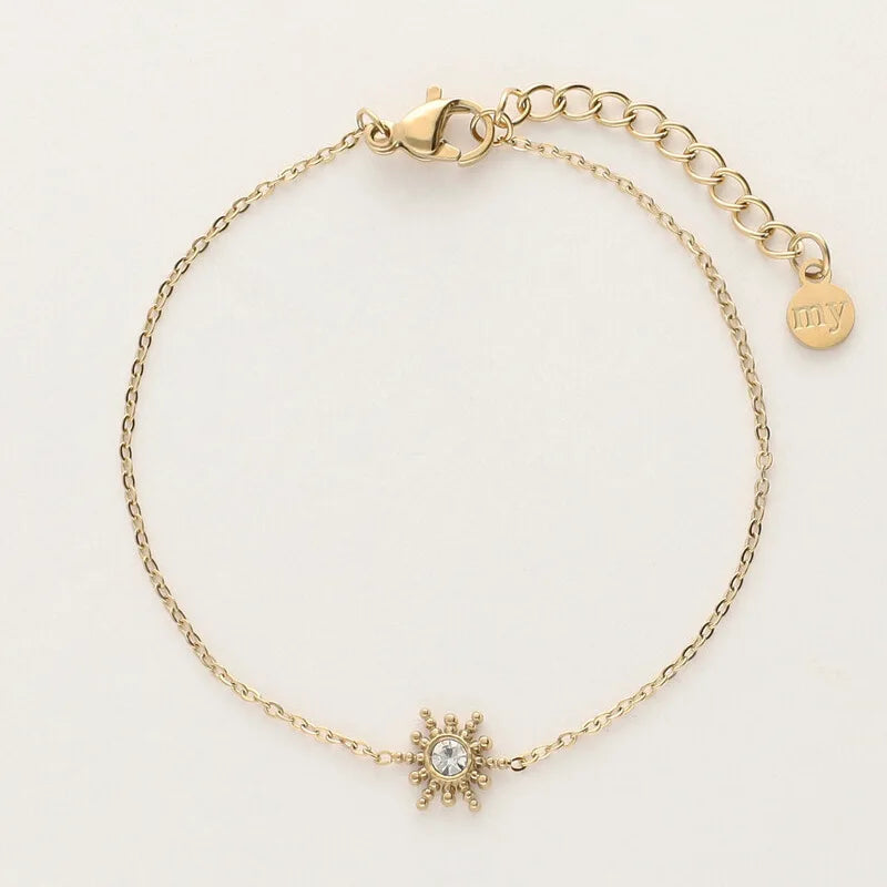 Dainty Charm Chain Bracelet Set