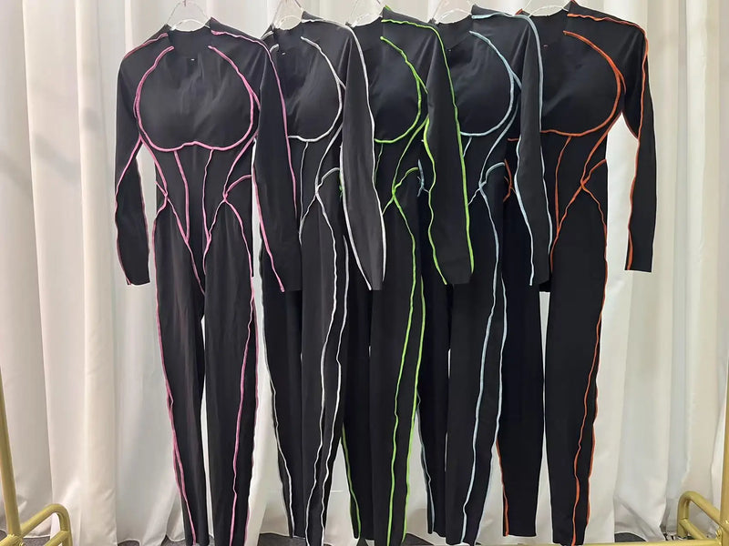 Contour Long Sleeve Jumpsuit