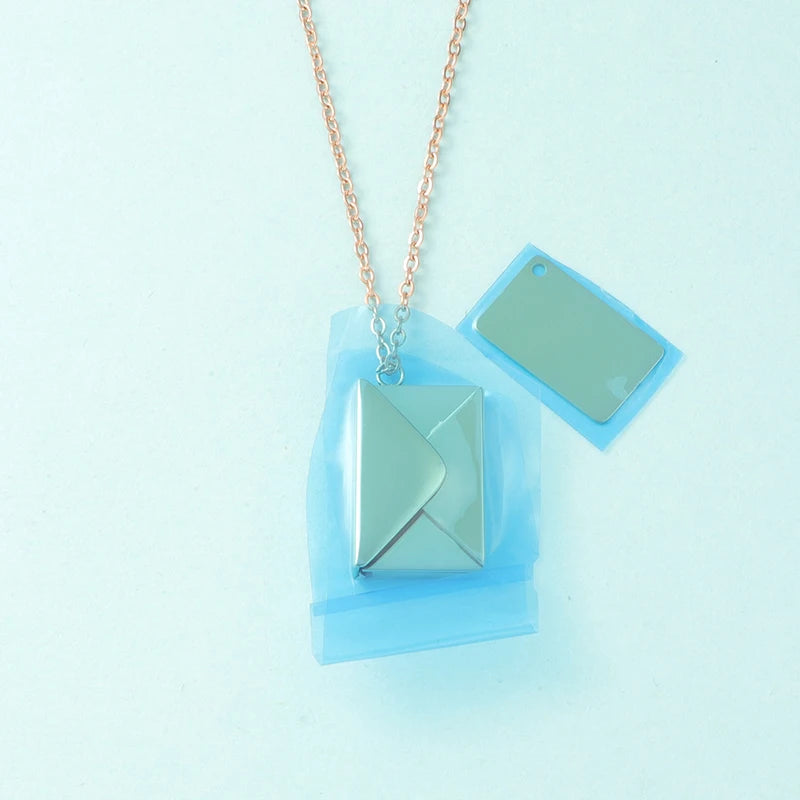 Love Letter Envelope Pendant Necklace