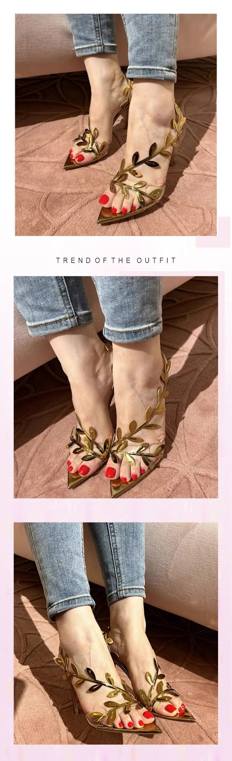 Laurel Elegance Heels