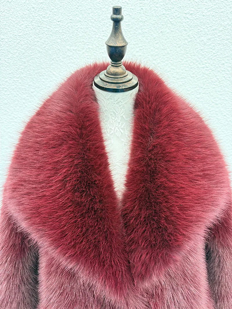 Espresso Luxe Fur Jacket