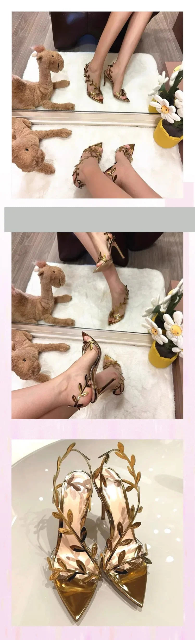 Laurel Elegance Heels