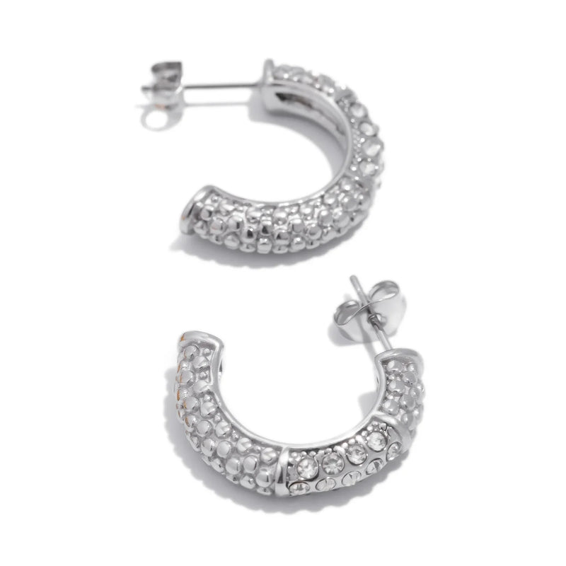 French-style Inlay Earrings