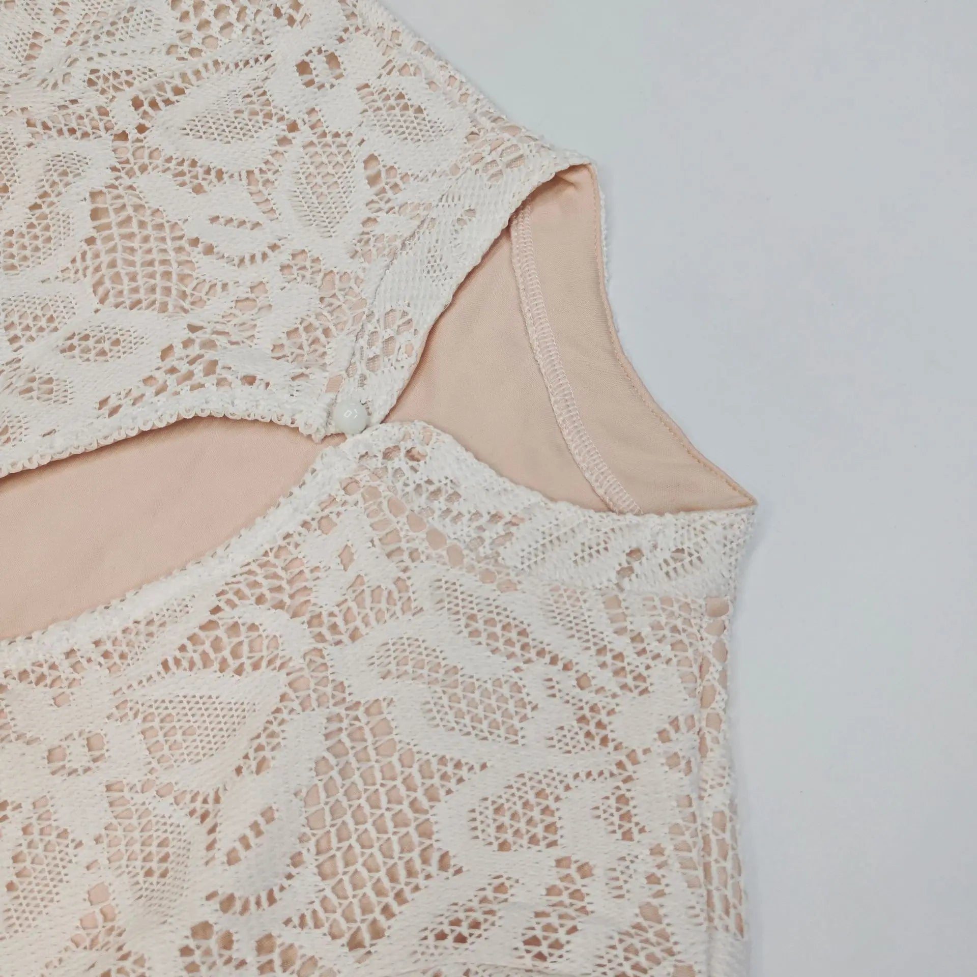 Long Sleeve Lace Mini Dress