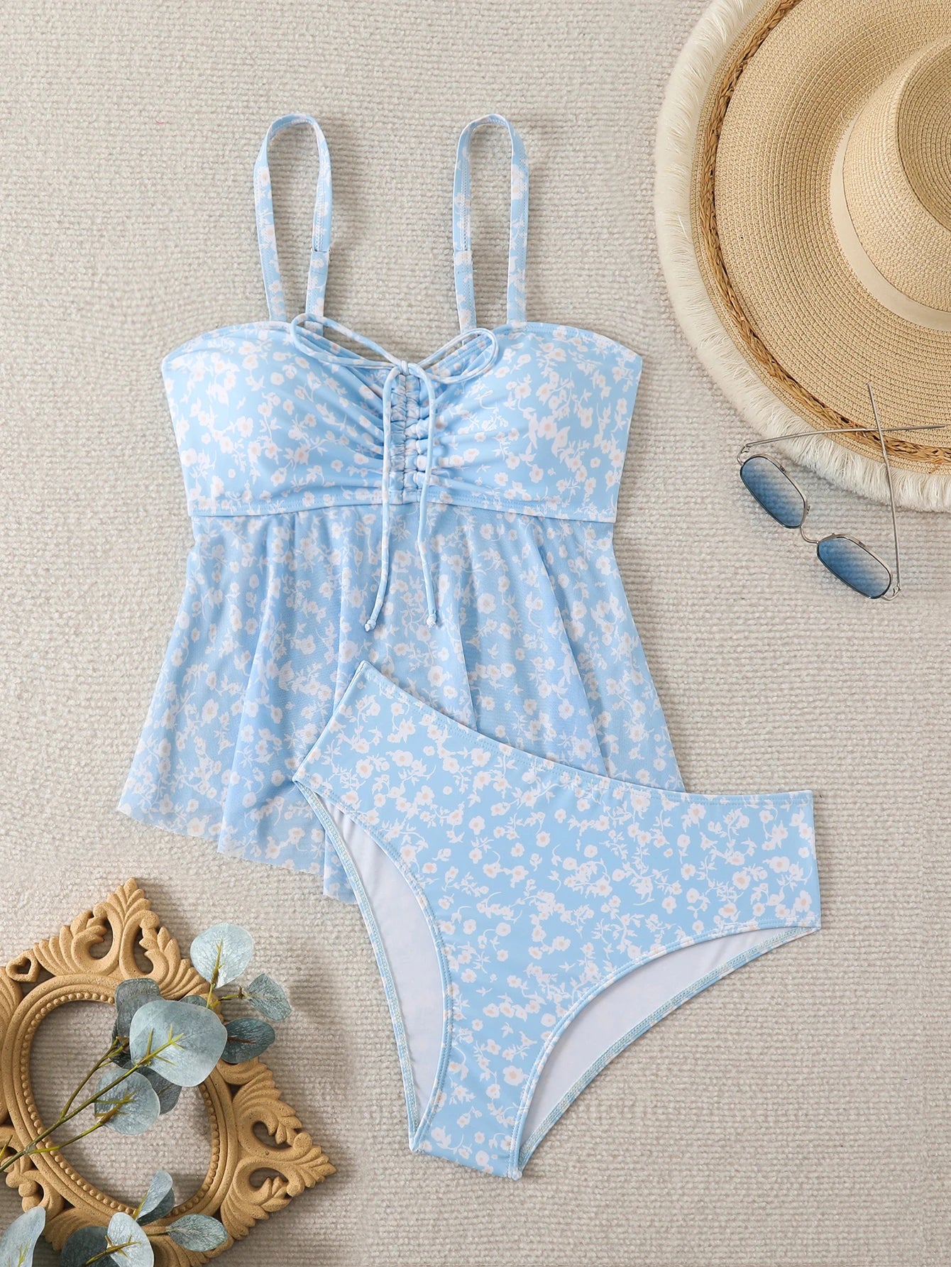 Floral Tankini Set