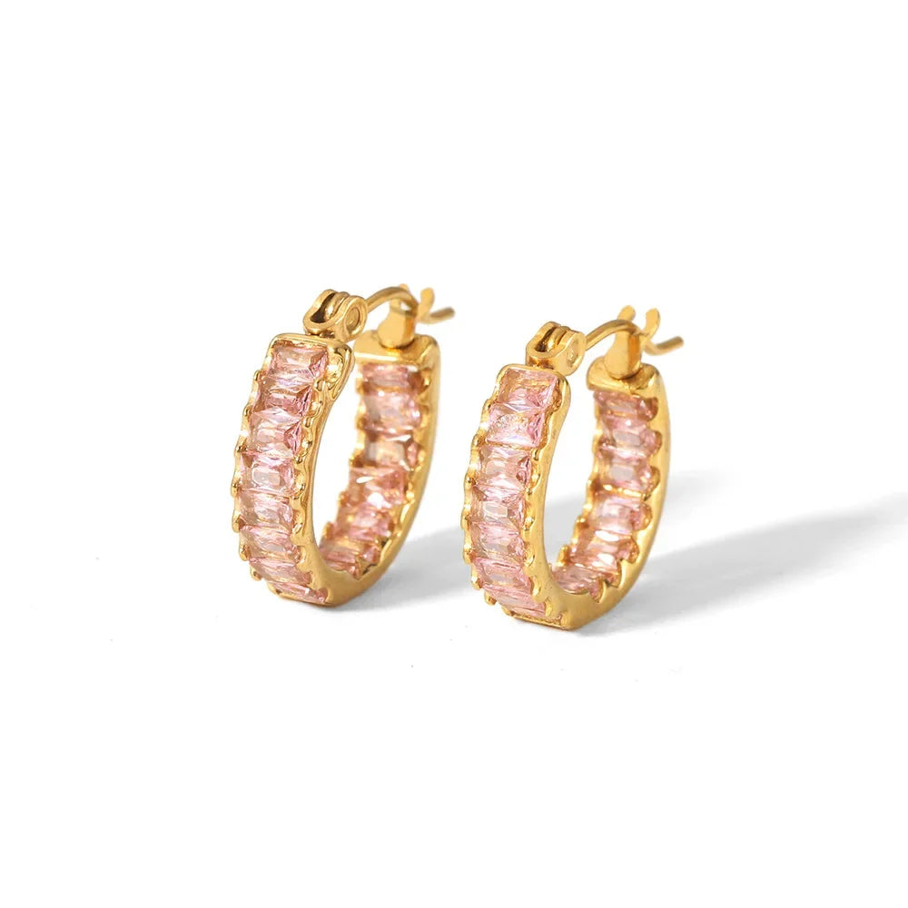 Radiance Hoop Earrings