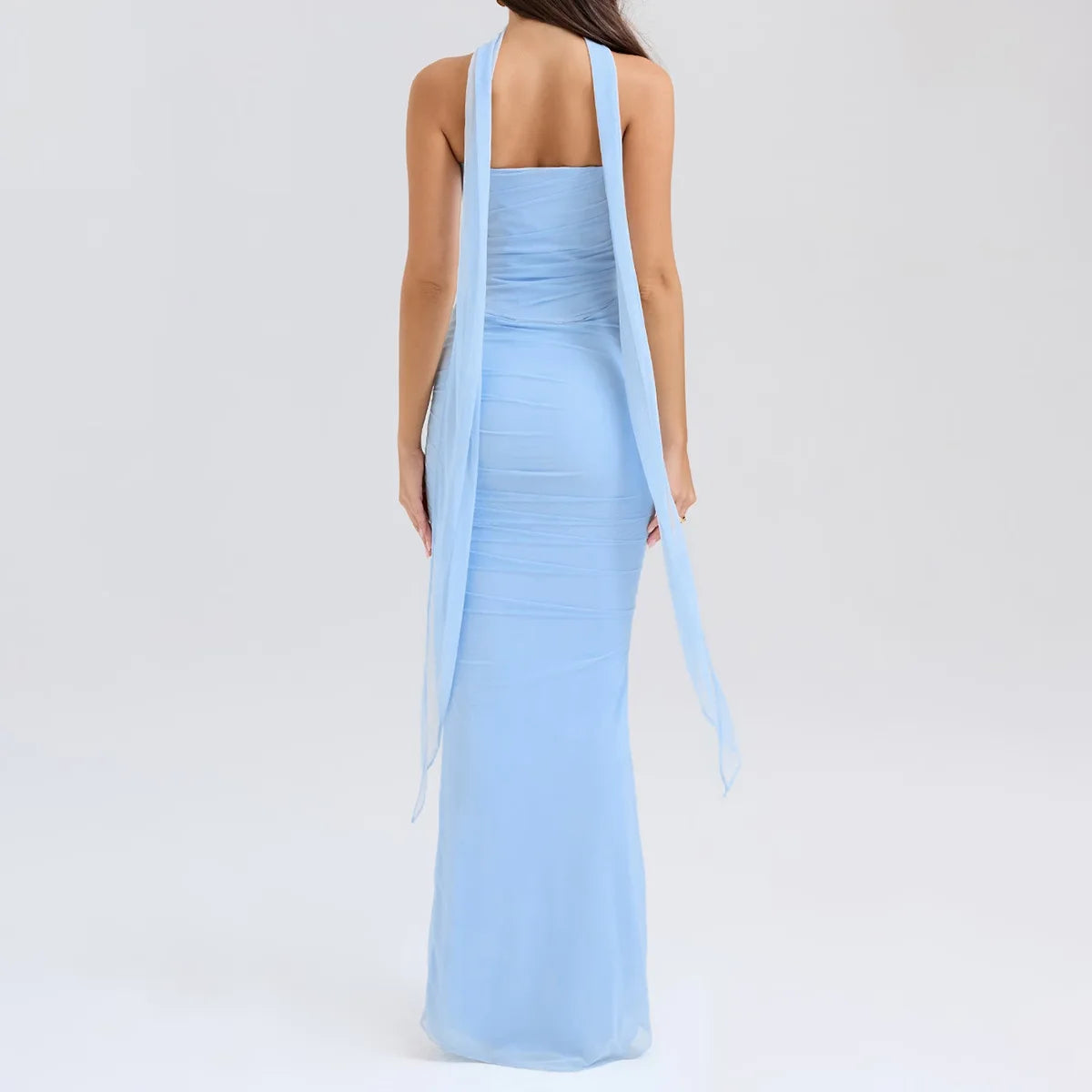 Strapless Bodycon Maxi Dress