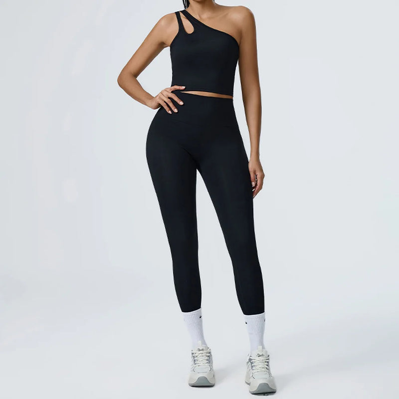 One-Shoulder Activewear Set