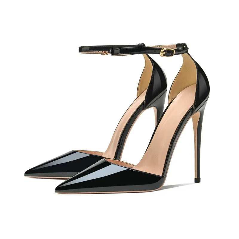 Ankle Strap Stiletto Pumps
