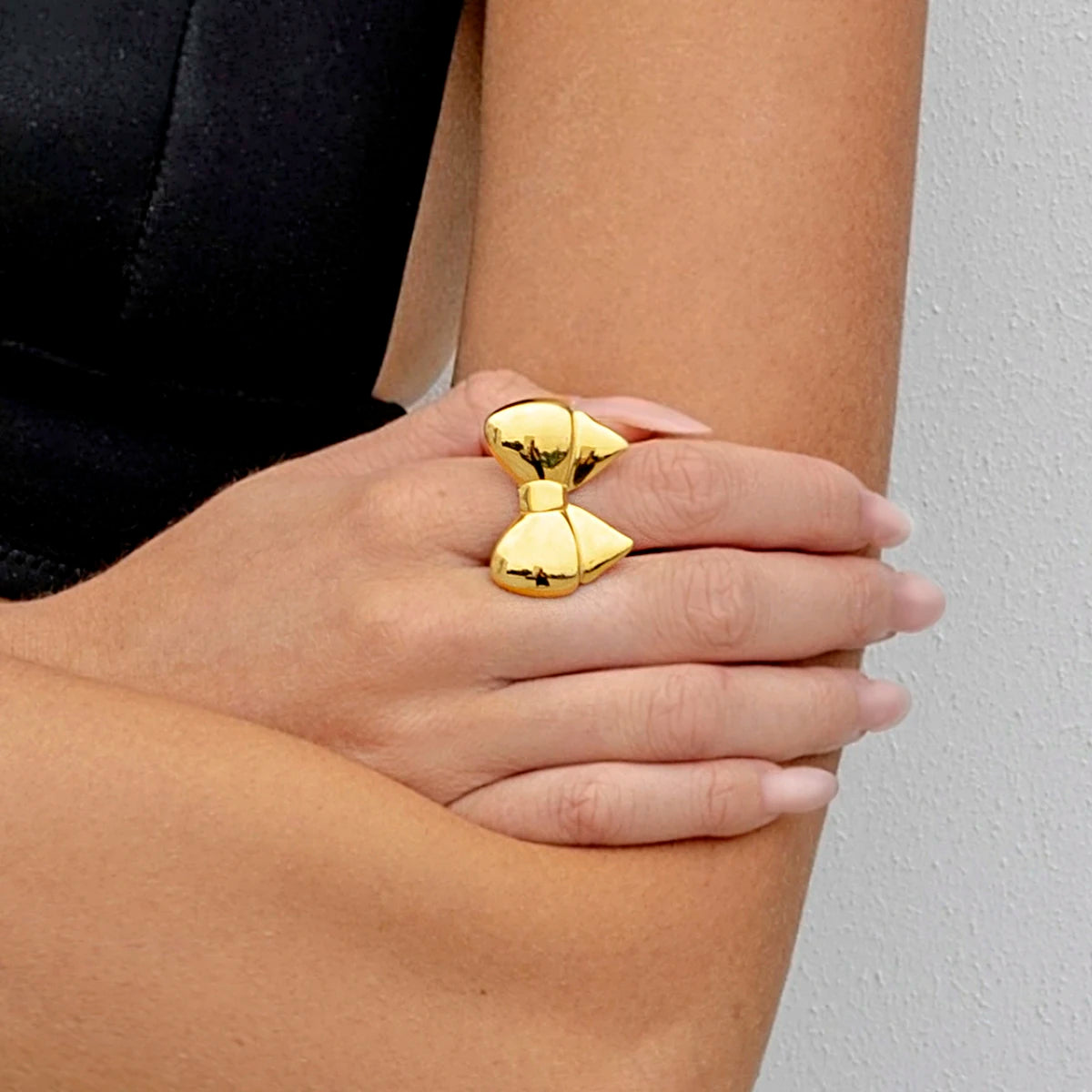Iconic Motif Statement Ring Set