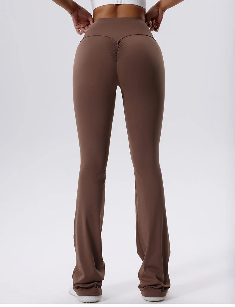 High-Waist Flare Leggings