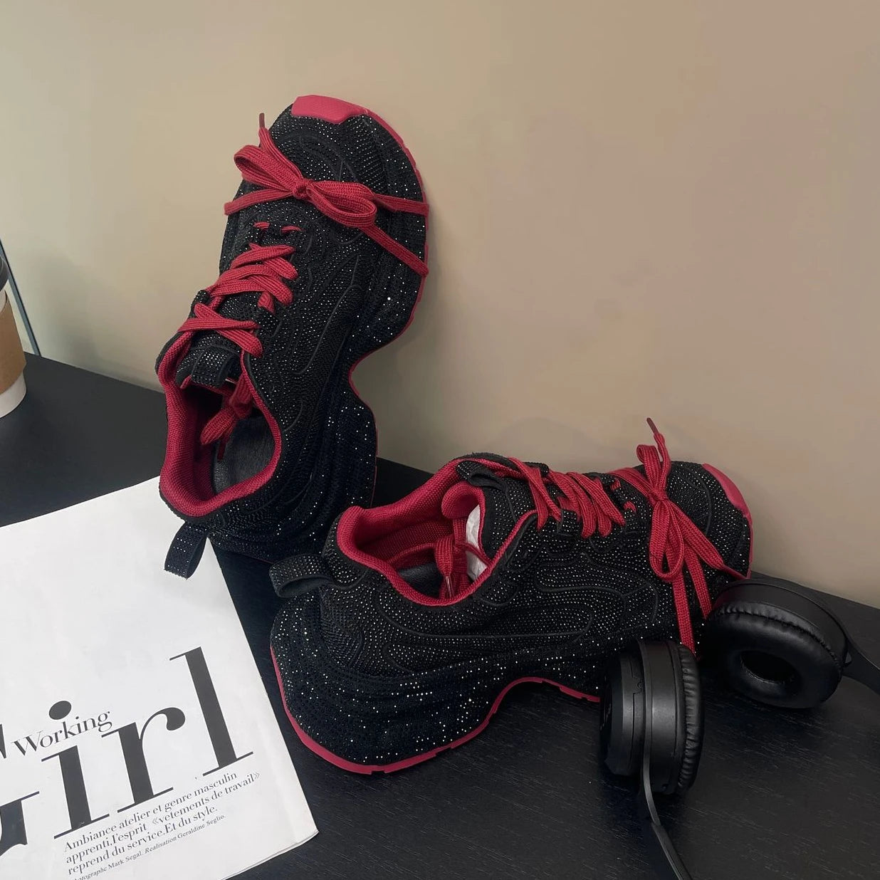 Embellished Fashion Sneakers