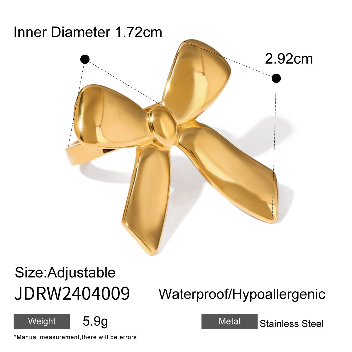 Iconic Motif Statement Ring Set