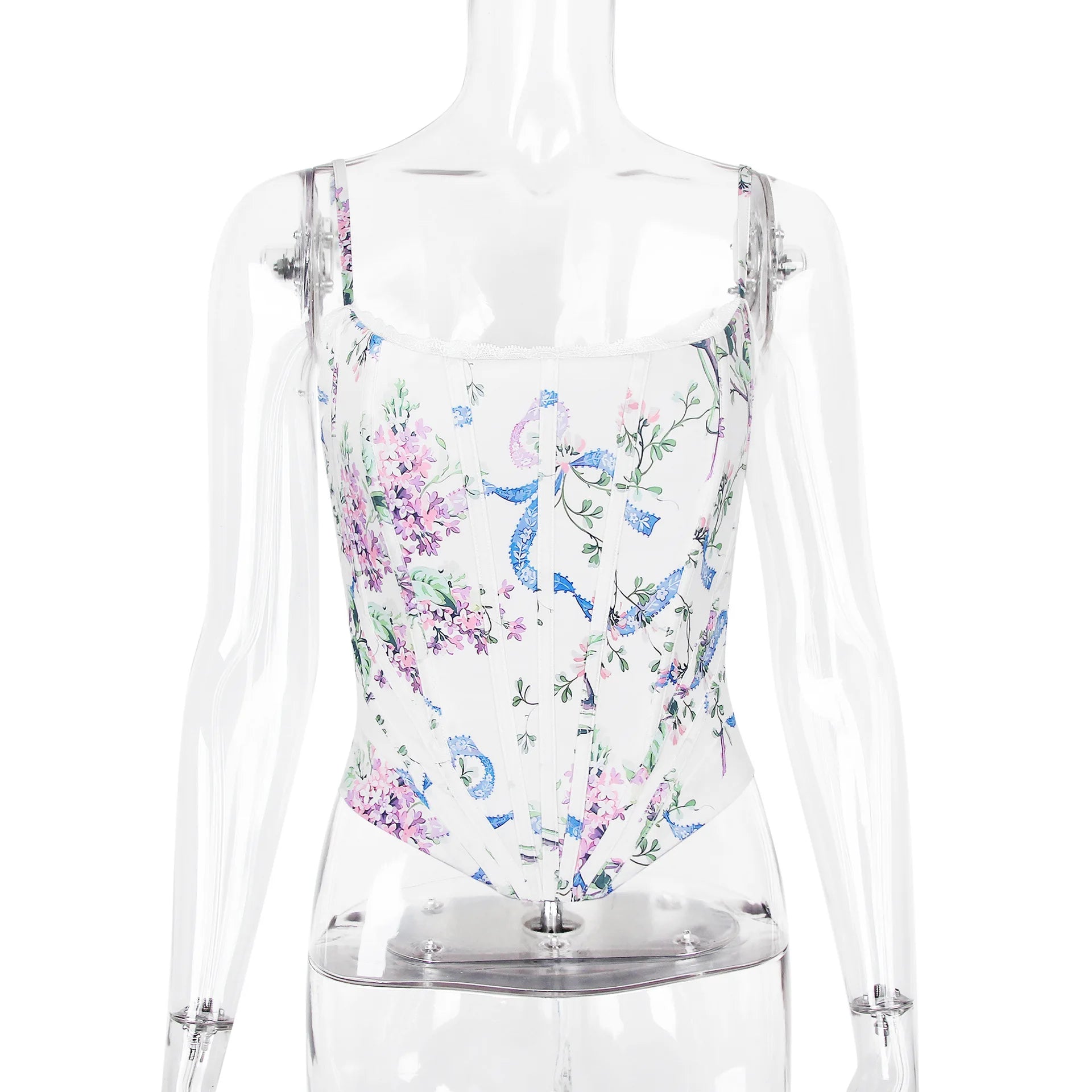 Floral Corset Top