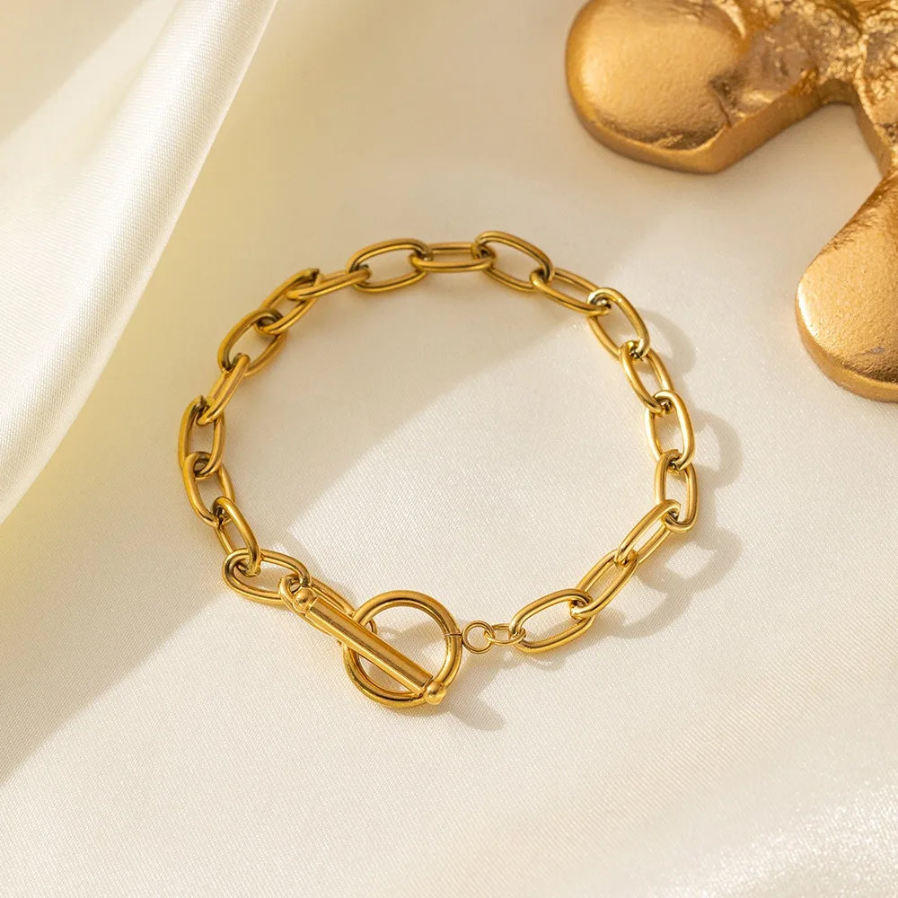Chunky Link Chain Bracelet