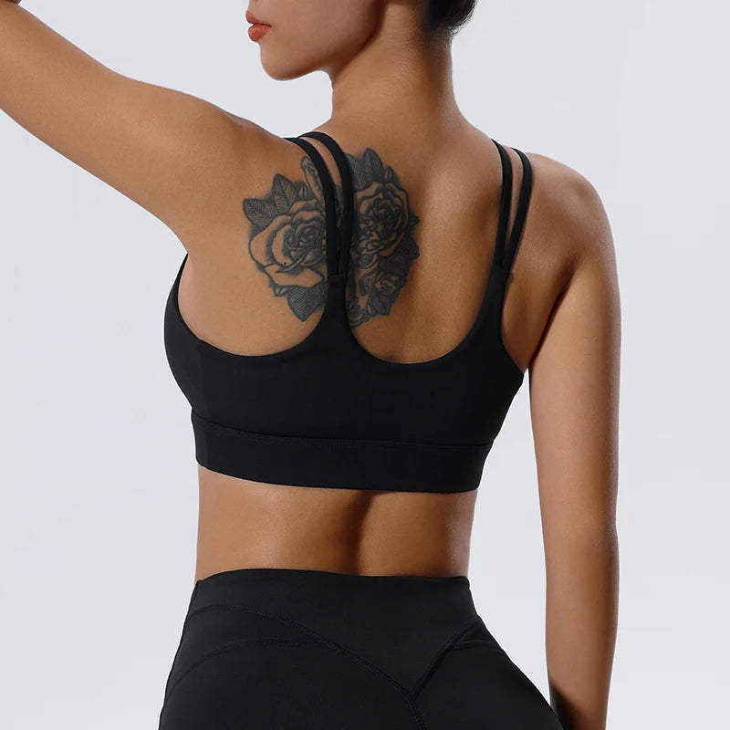 Cross-Strap Sports Bra