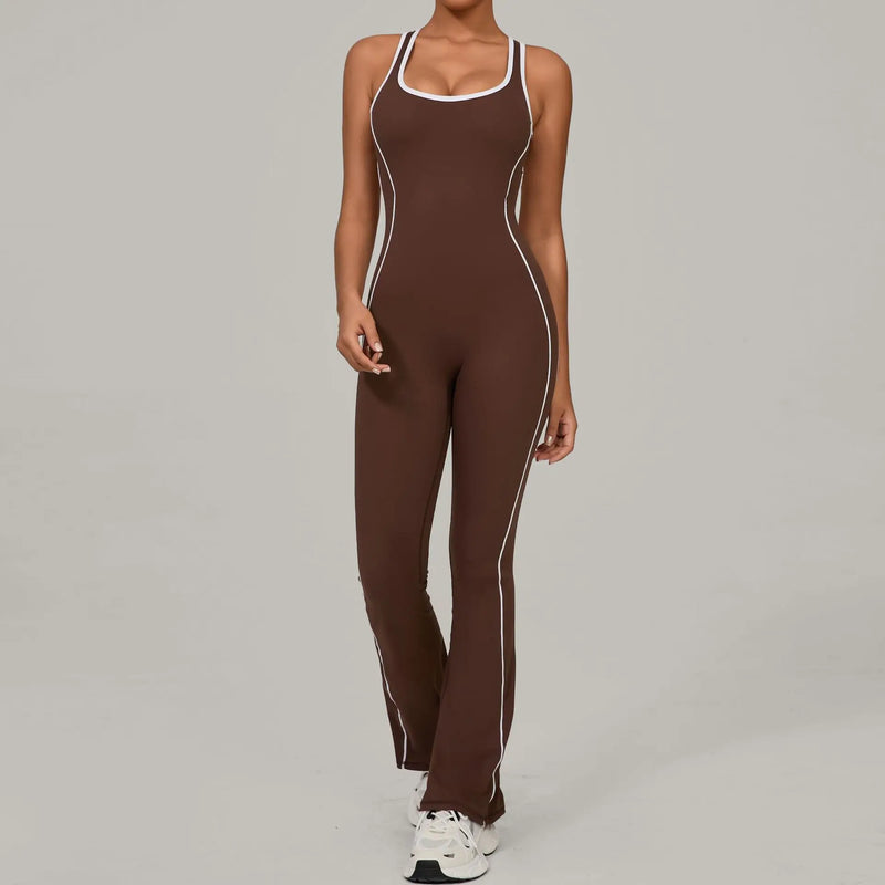 Contour Trim Active Jumpsuit