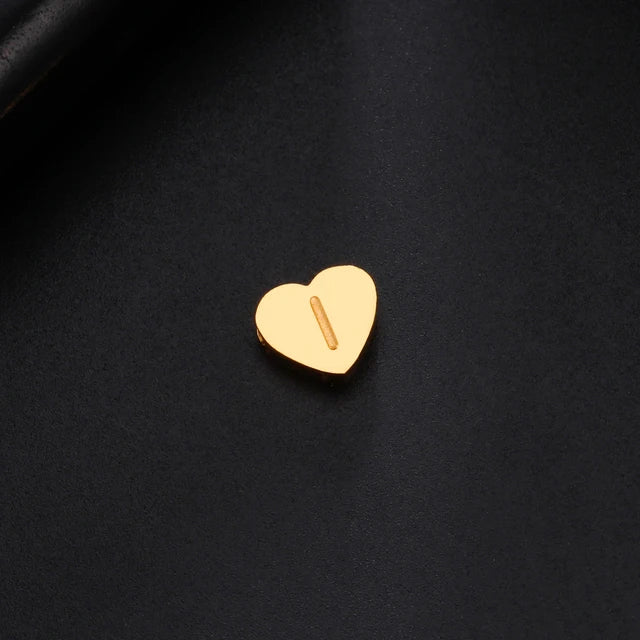 Heart Initial Pendant Necklace