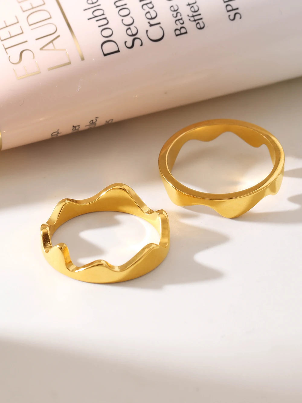 Minimal Crown Stacking Ring